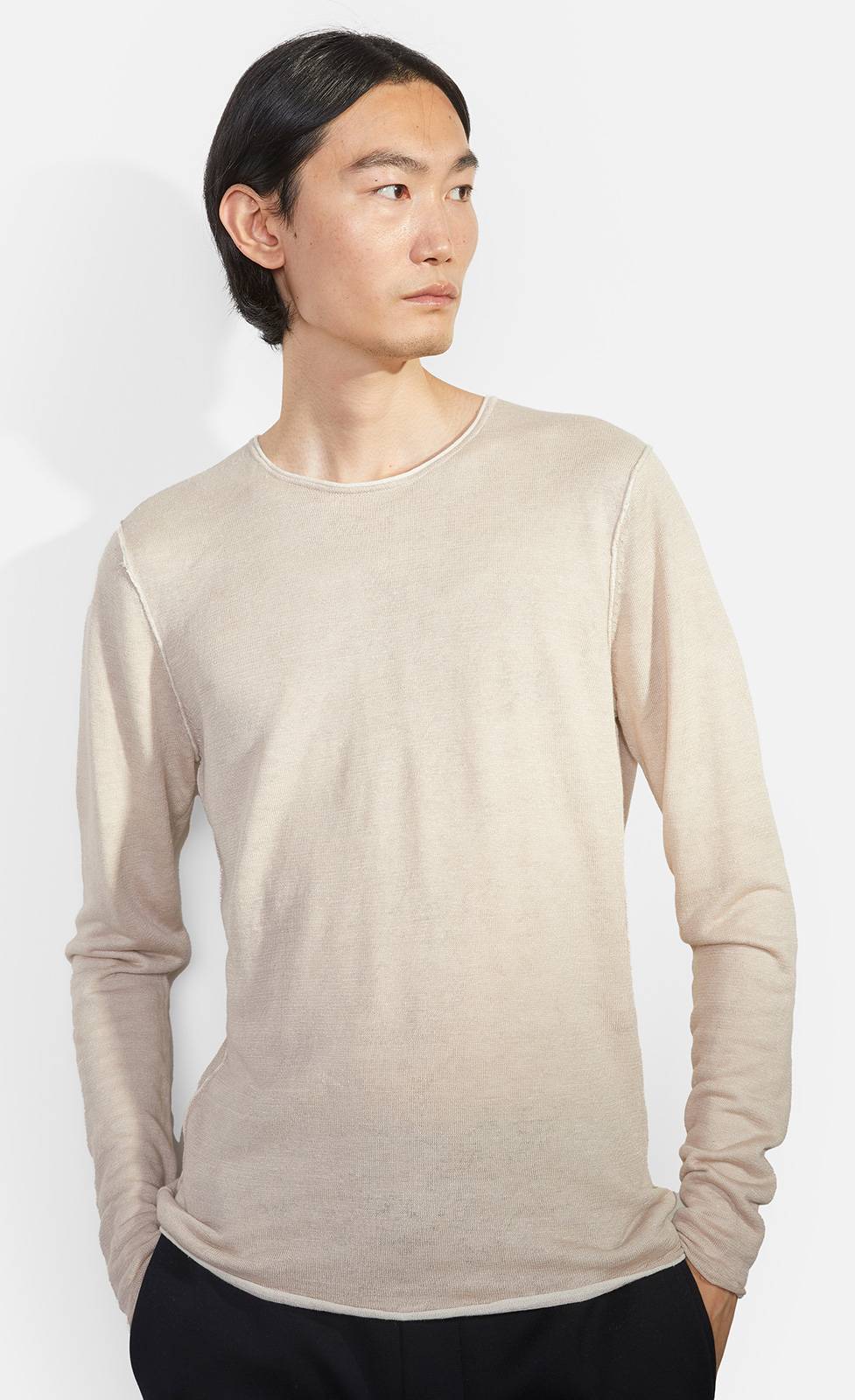 Kiefermann Caius Leinen Strickpullover