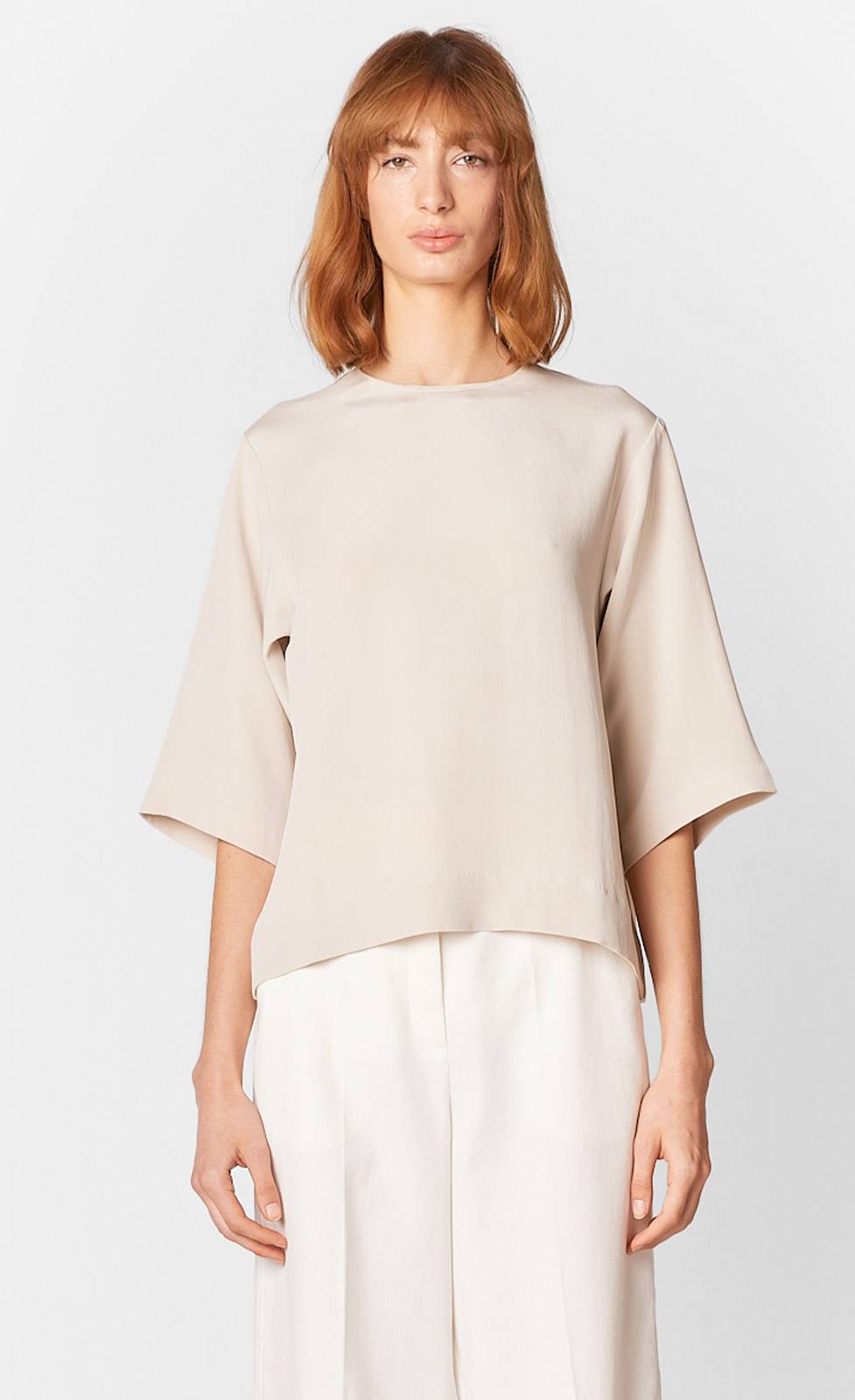 Kiefermann Colette Kurzarm-Seidenshirt