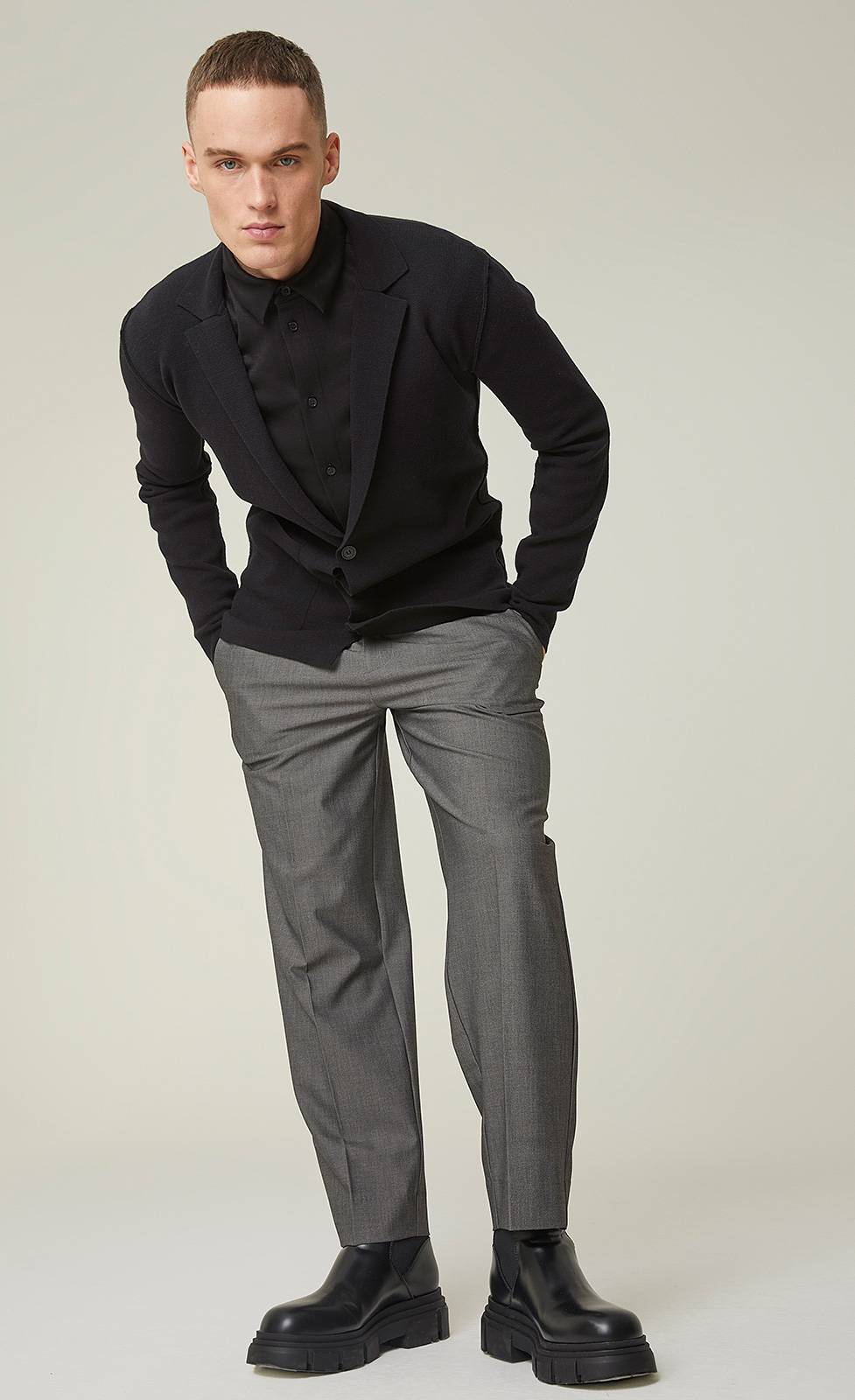 Kiefermann Conor Strickjacke Im Sakkostil