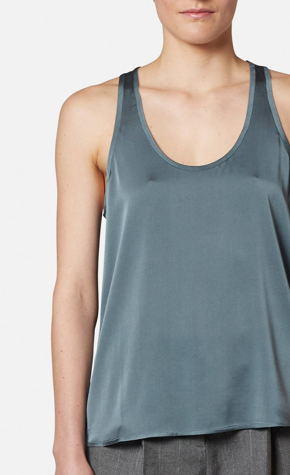 Kiefermann Dagmars Seidensatin-Top