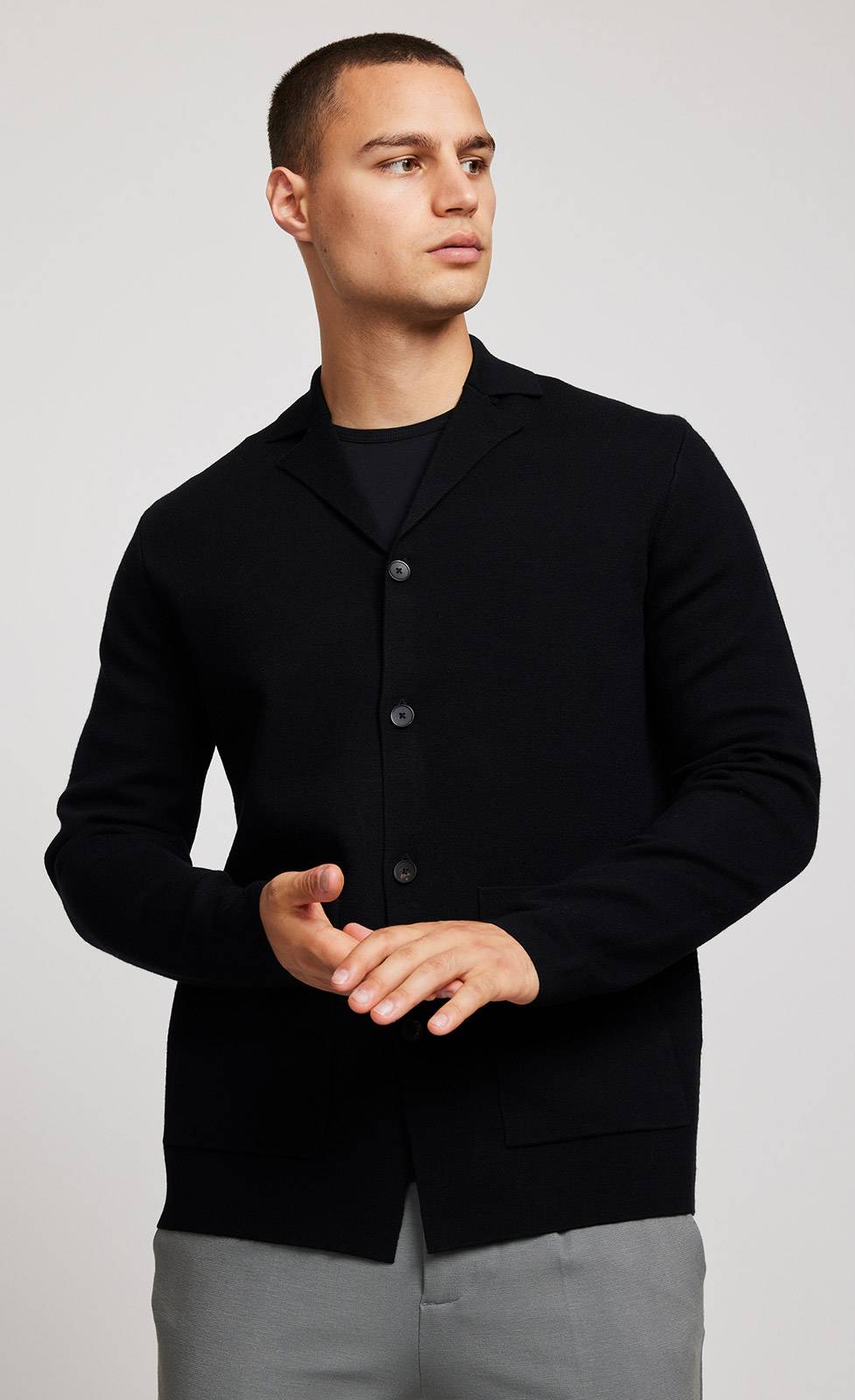 Kiefermann Danco Geknöpfte Strickjacke Mit Taschen