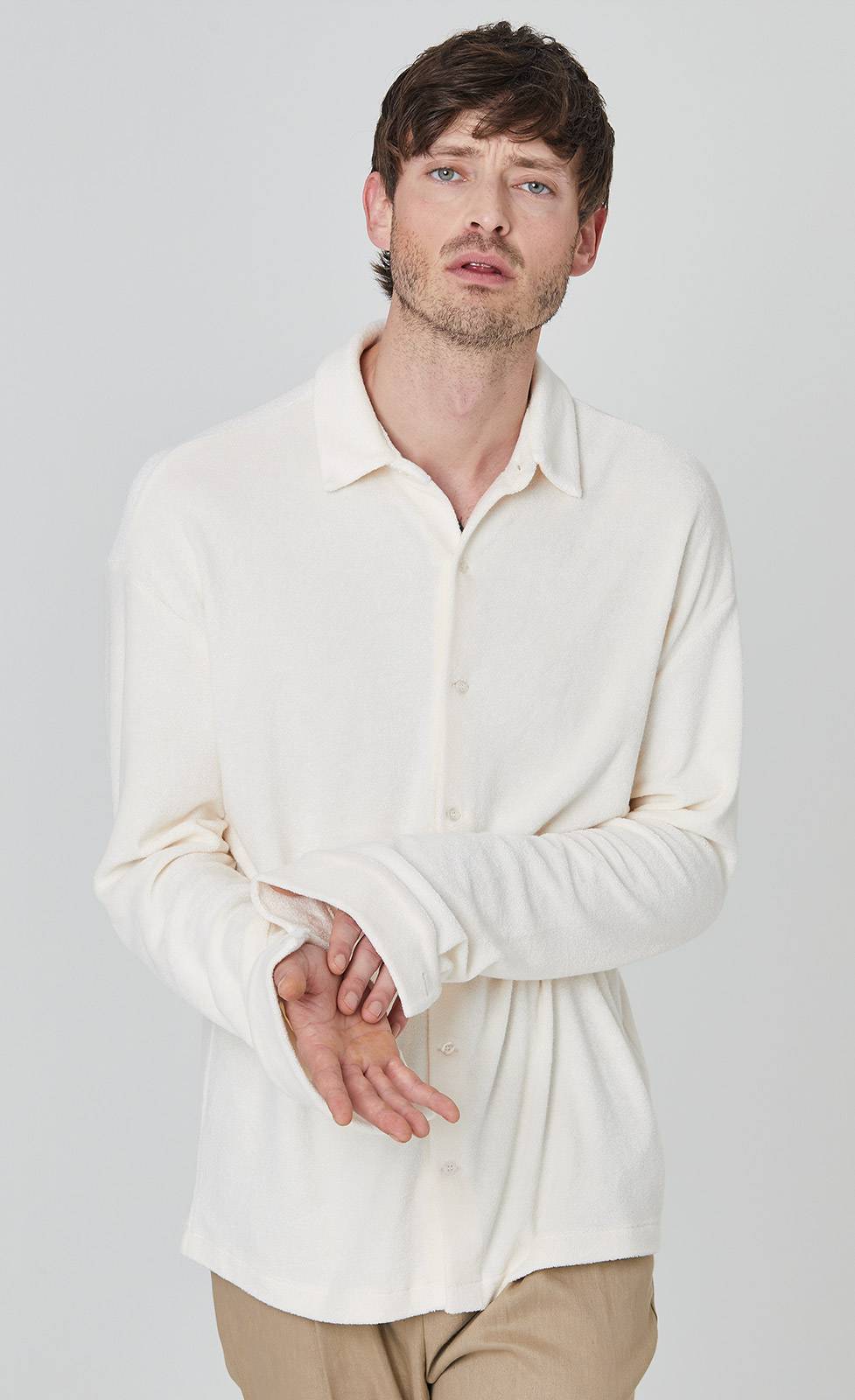 Kiefermann Dellen Frottee-Hemd