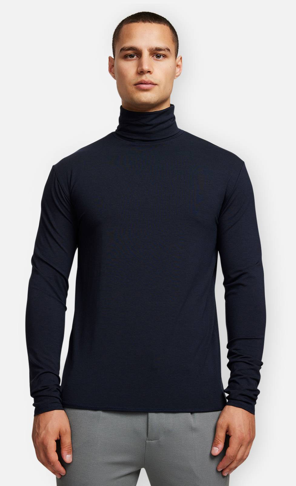 Kiefermann Didier Rollkragen-Langarmshirt