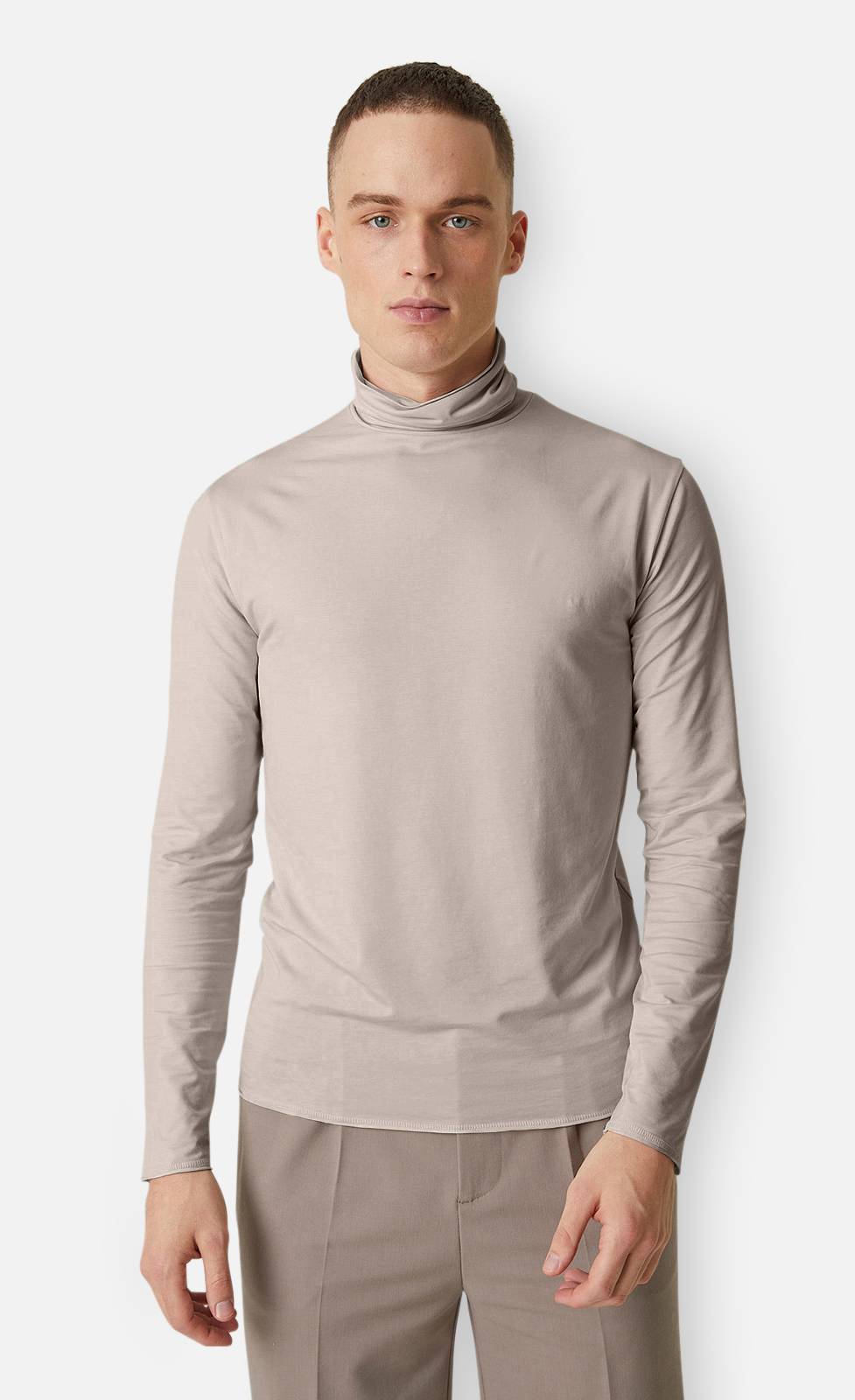 Kiefermann Didier Rollkragen-Langarmshirt