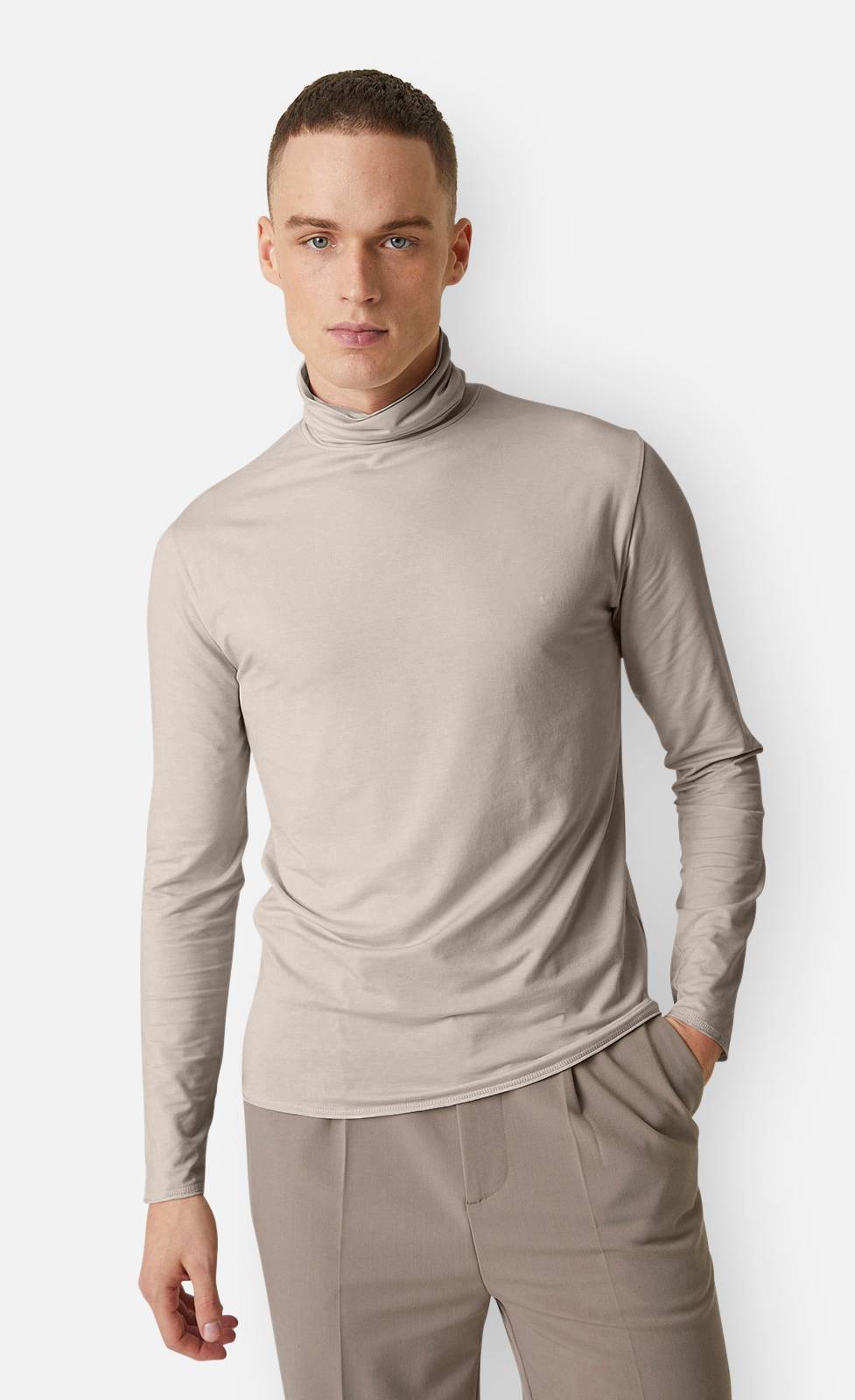 Kiefermann Didier Rollkragen-Langarmshirt
