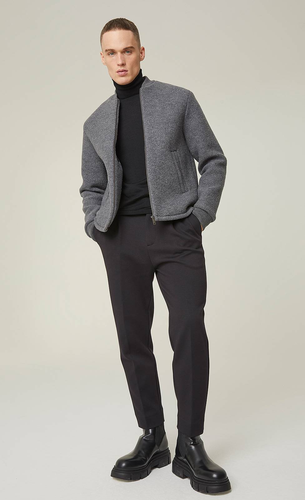 Kiefermann Dimitri Strickjacke mit Reißverschluss