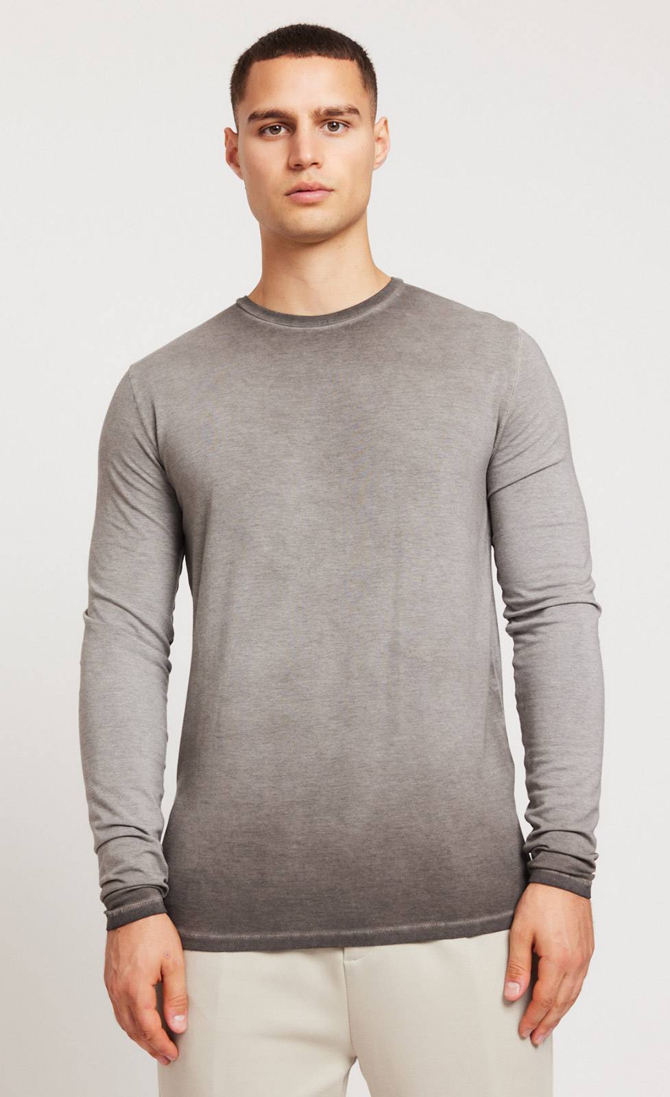 Kiefermann Erik Langarmshirt Mit Vintage-Waschung