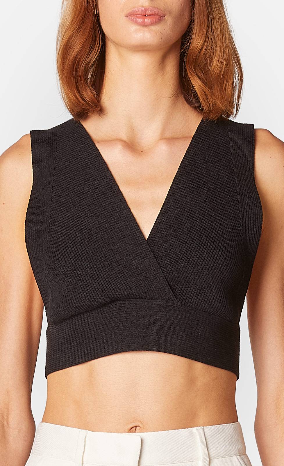 Kiefermann Faye Stricktop In Wickeloptik