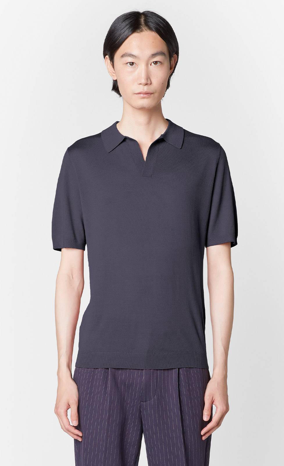 Kiefermann Fitz Strickpolo Aus Merinowolle