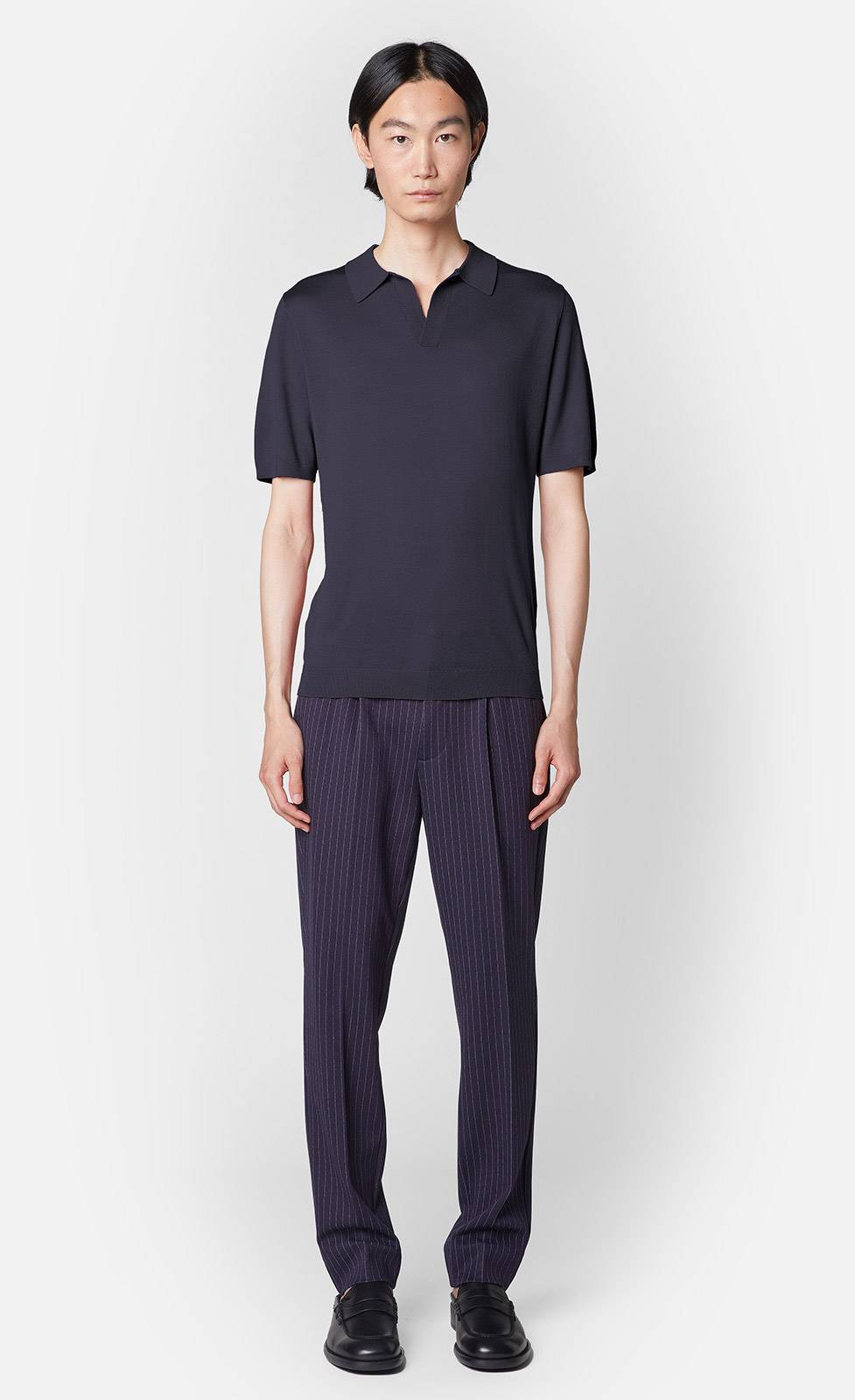 Kiefermann Fitz Strickpolo Aus Merinowolle