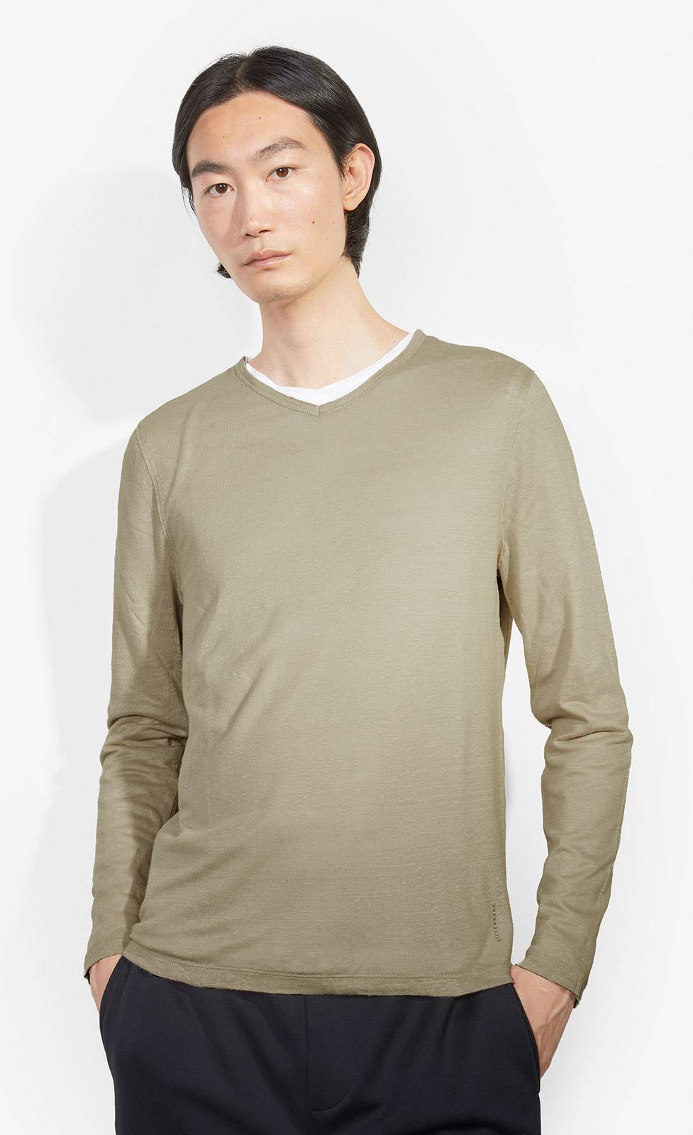 Kiefermann Florian 2in1 Leinen-Baumwoll-Shirt