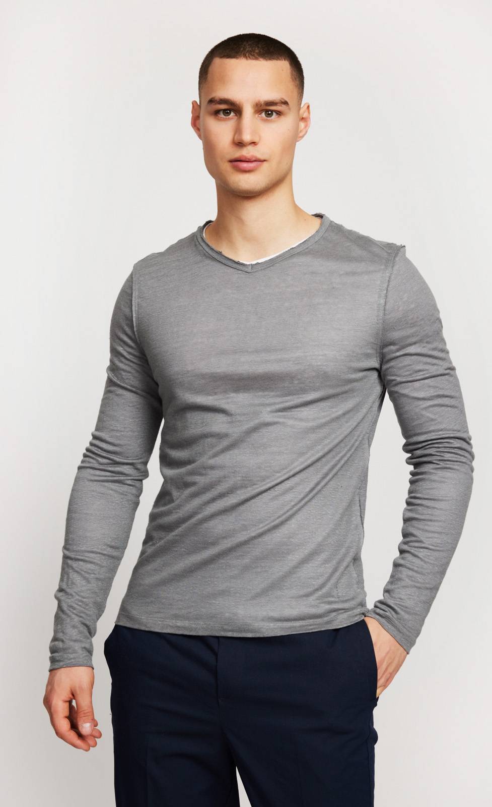 Kiefermann Florian 2in1 Leinen-Baumwoll-Shirt