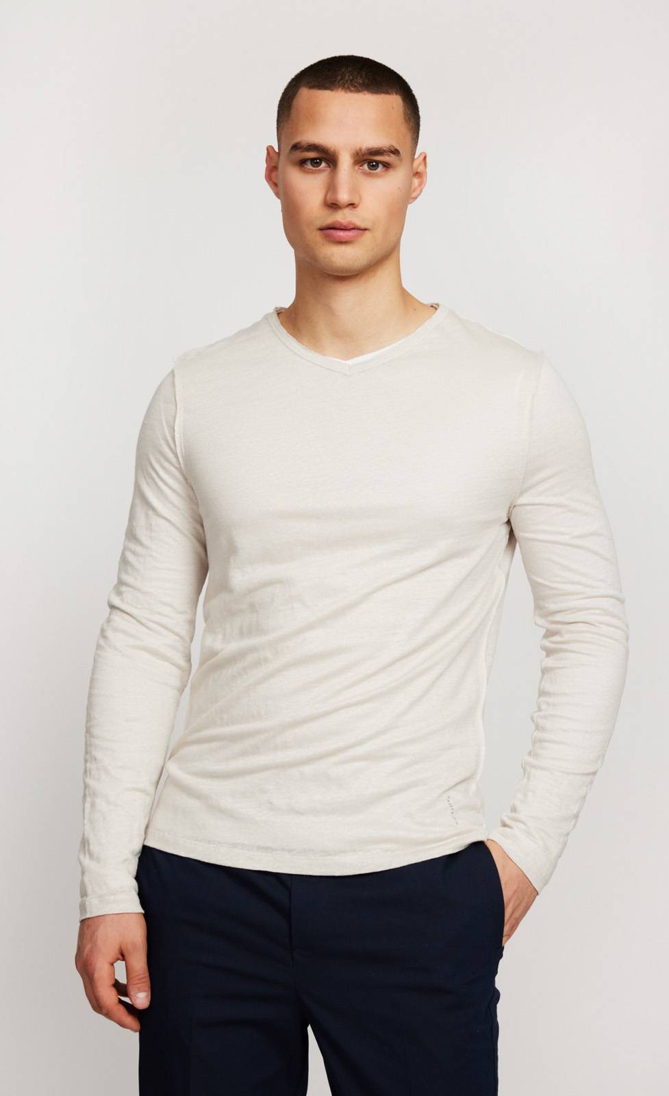 Kiefermann Florian 2in1 Leinen-Baumwoll-Shirt