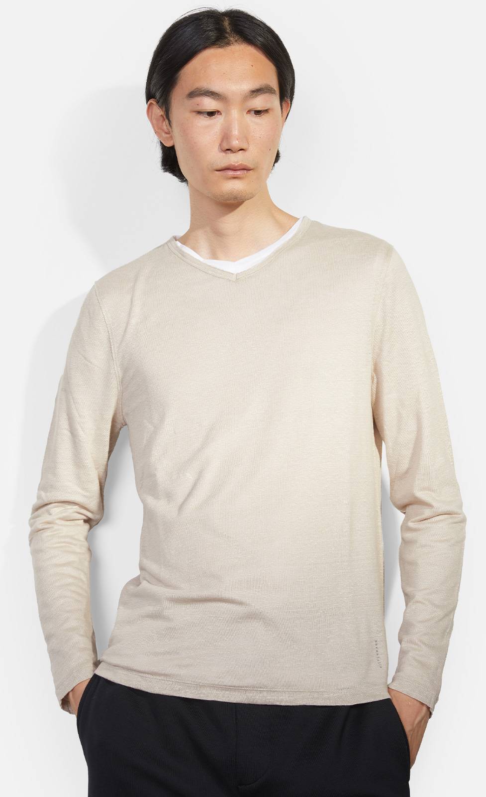 Kiefermann Florian 2in1 Leinen-Baumwoll-Shirt