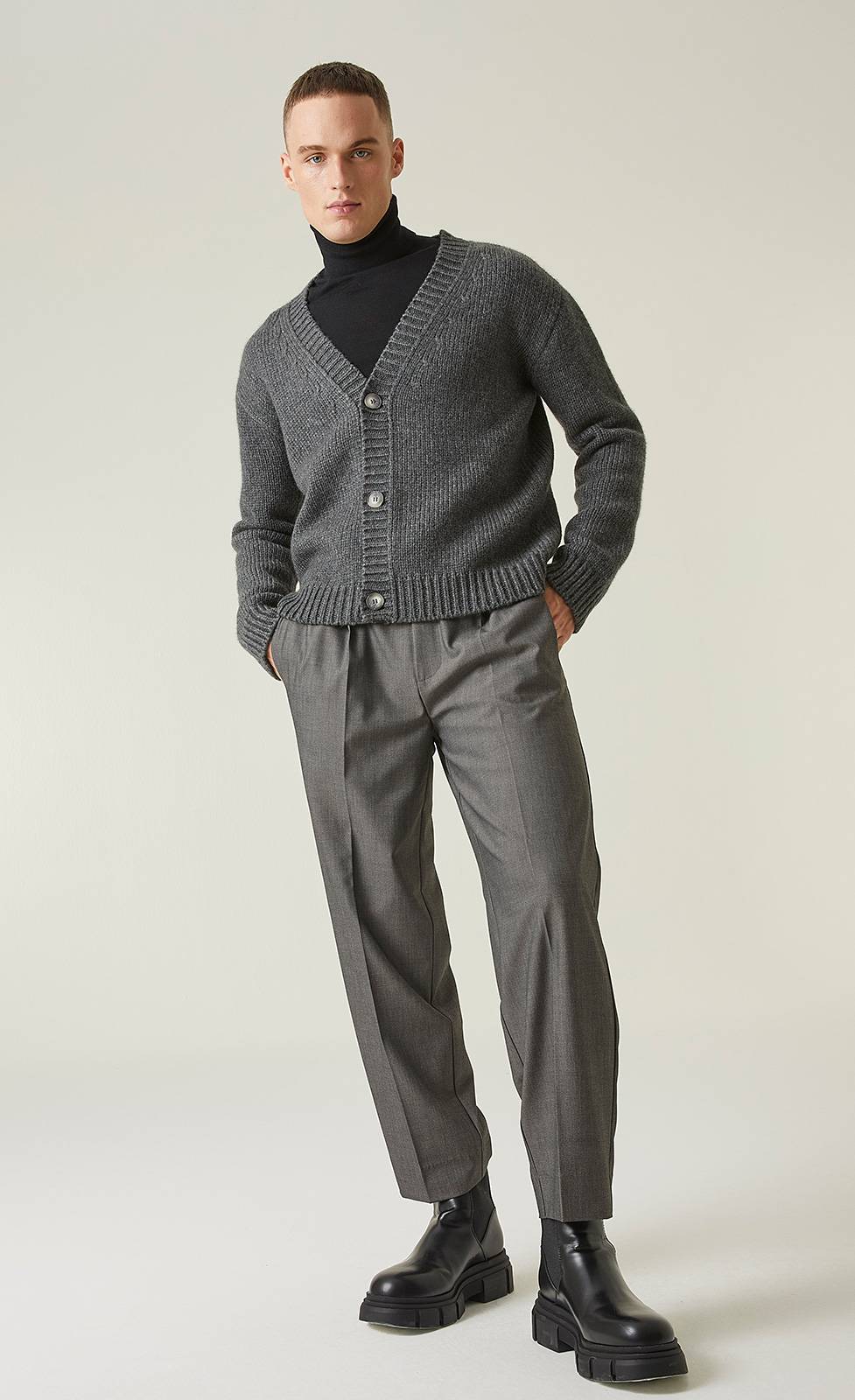 Kiefermann Fred Grobstrickjacke