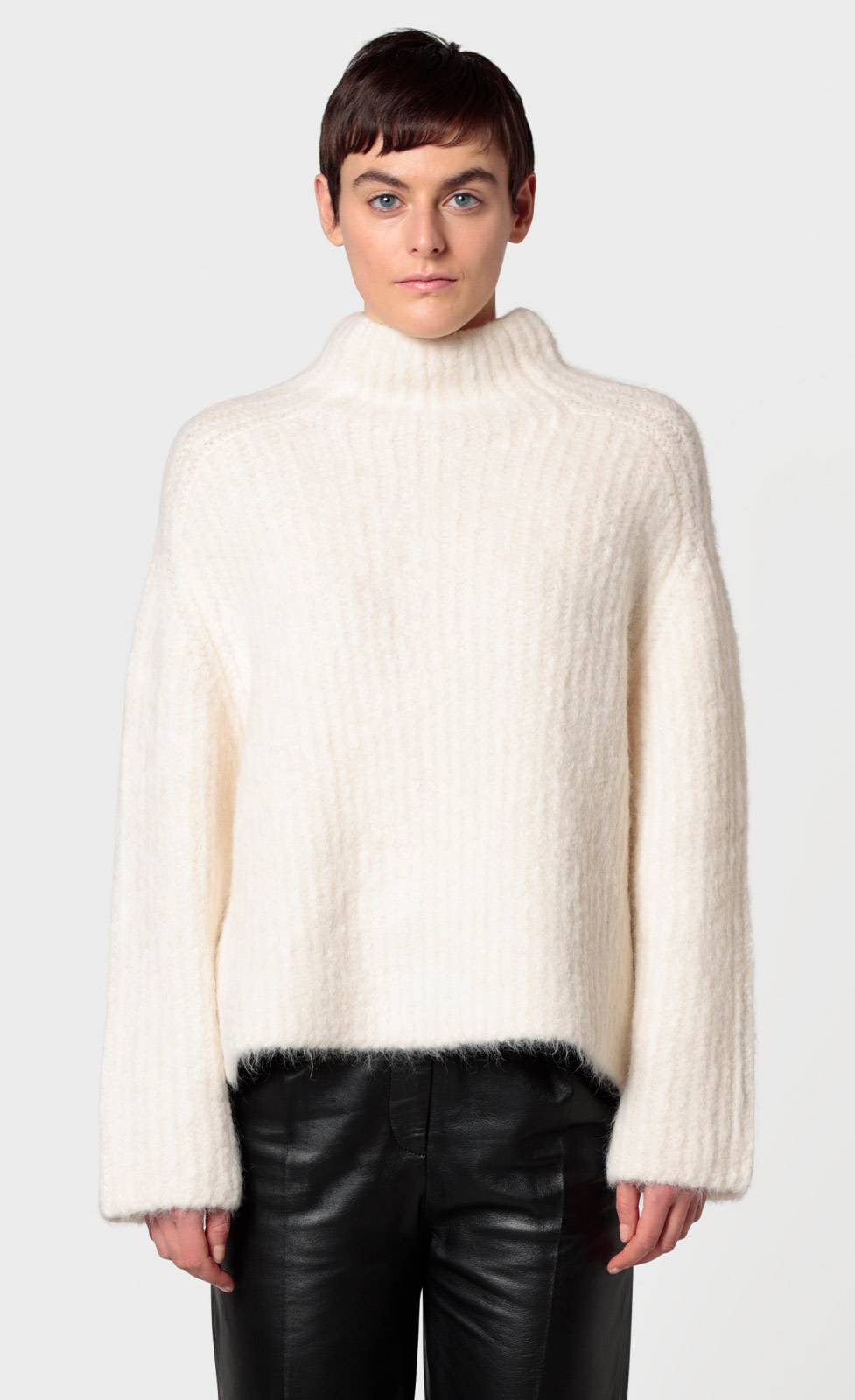 Kiefermann Gimia Grobstrickpullover Mit Schlitzen