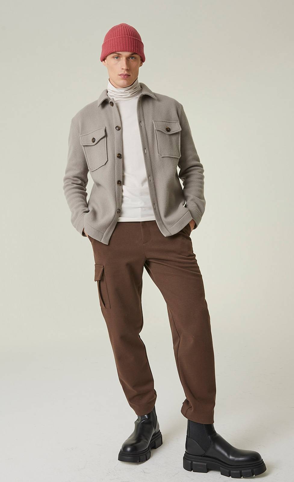 Kiefermann Henry Overshirt Aus Strickware