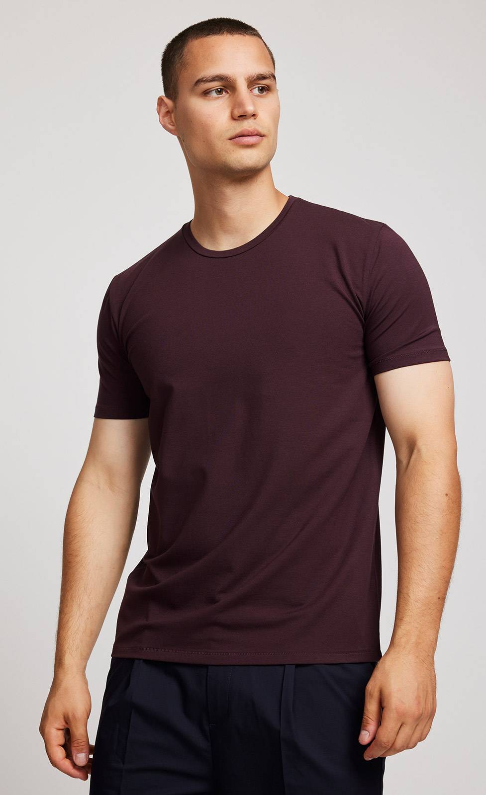 Kiefermann Hero T-Shirt Aus Baumwolle-Modal-Mix