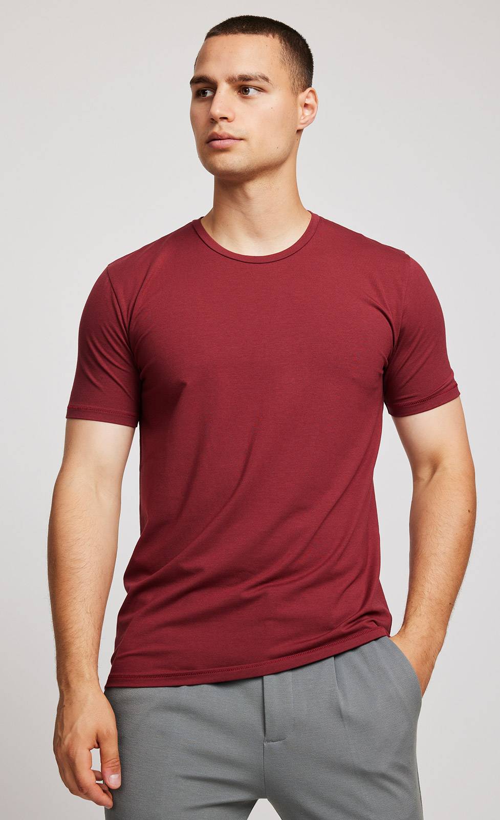 Kiefermann Hero T-Shirt Aus Baumwolle-Modal-Mix