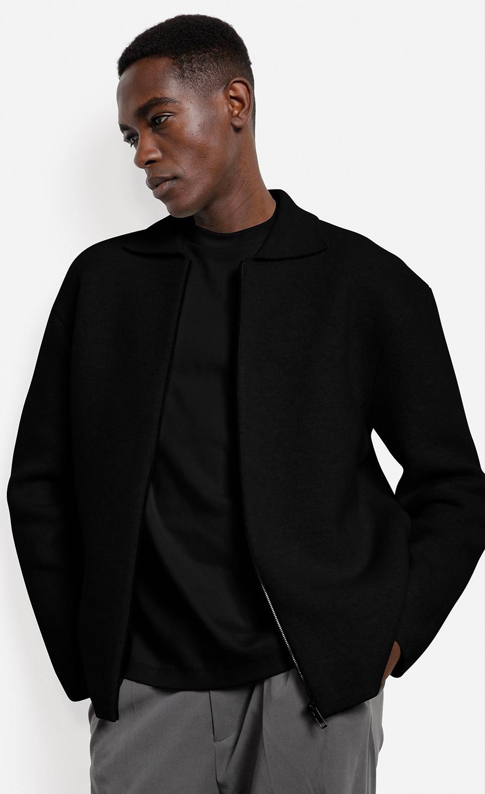 Kiefermann Jakobon Strickjacke Mit Reißverschluss