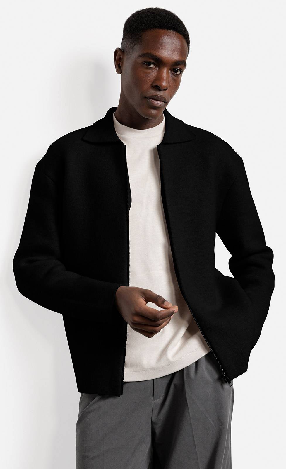 Kiefermann Jakobon Strickjacke Mit Reißverschluss