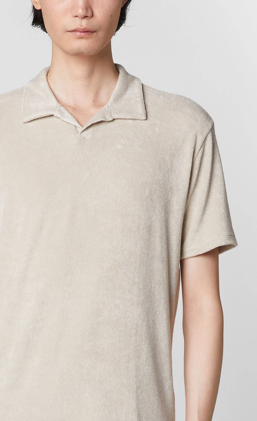 Kiefermann Jonathan Frottee-Poloshirt