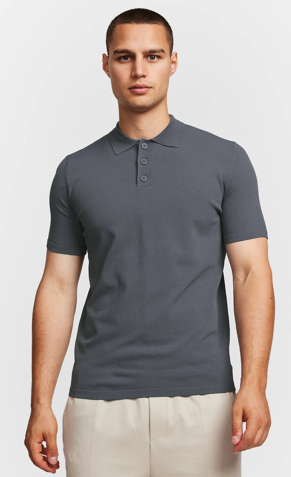 Kiefermann Joph Strickpolo