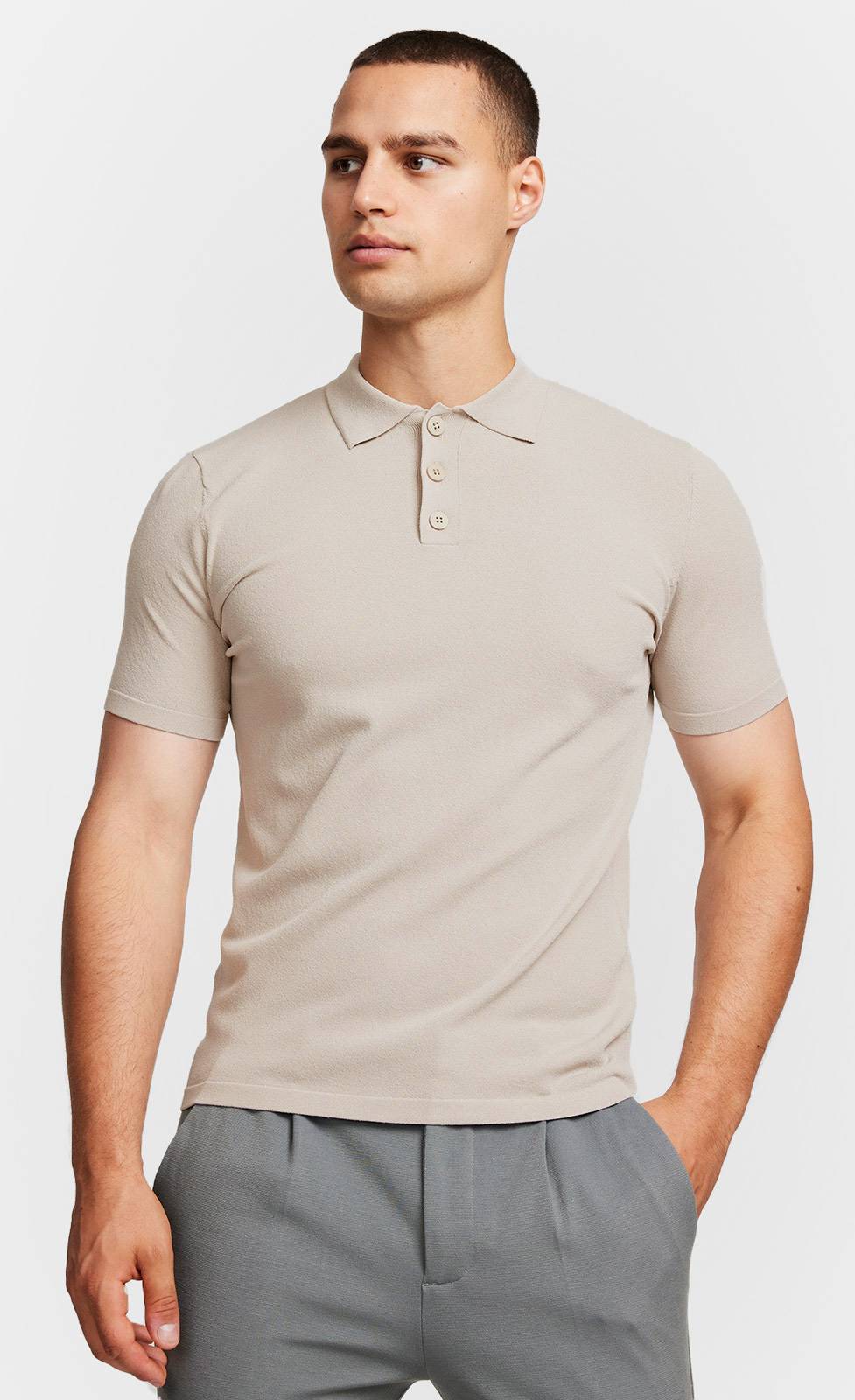 Kiefermann Joph Strickpolo