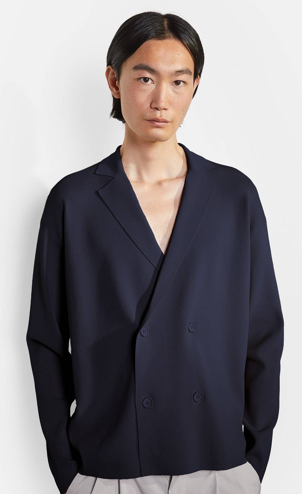 Kiefermann Linus Doppelreihiges Stricksakko