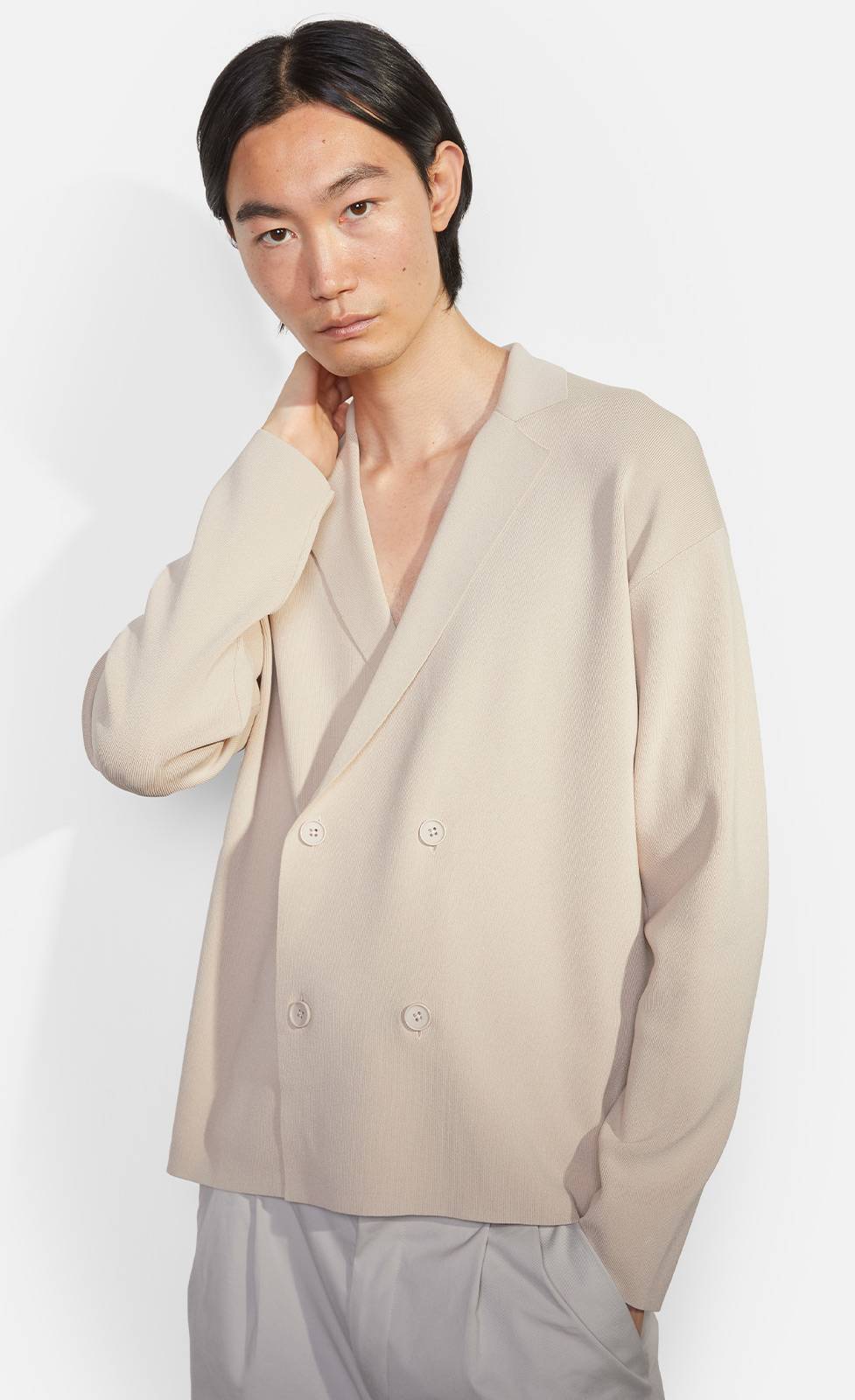Kiefermann Linus Doppelreihiges Stricksakko