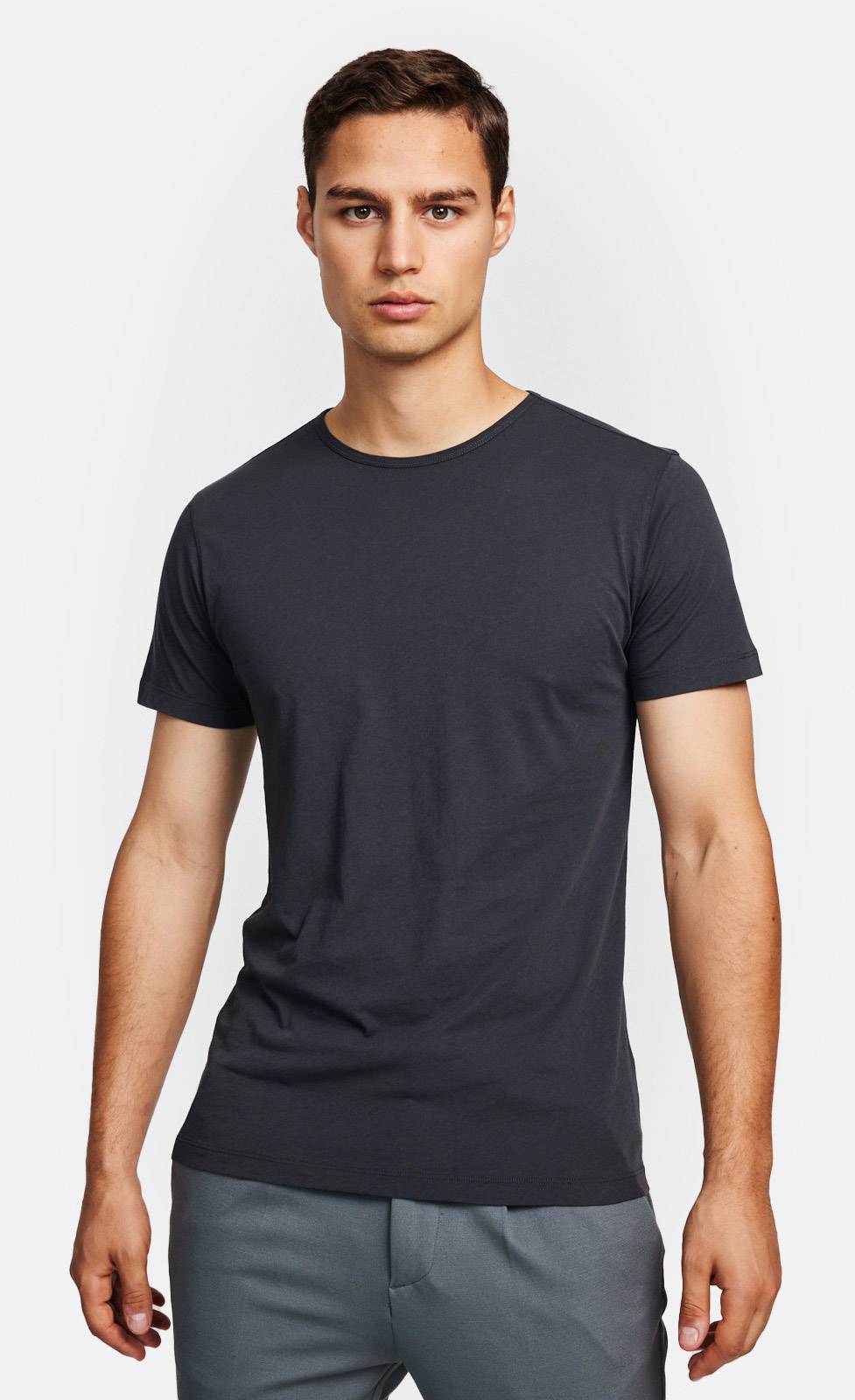 Kiefermann Lio Baumwoll-T-Shirt Mit Rundhals