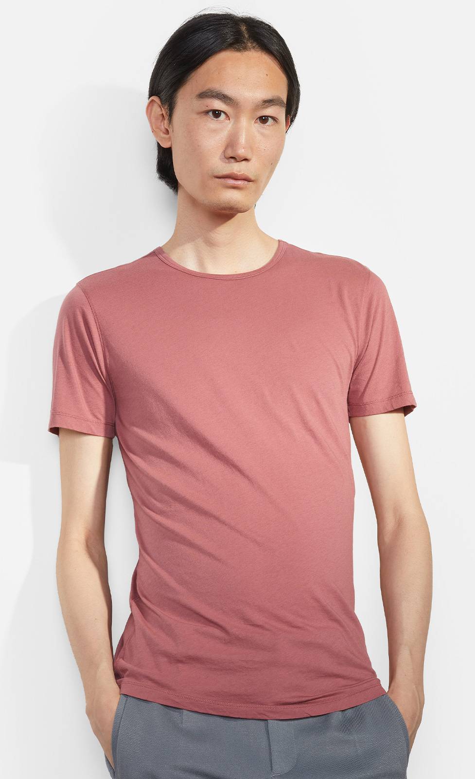 Kiefermann Lio Baumwoll-T-Shirt mit Rundhals