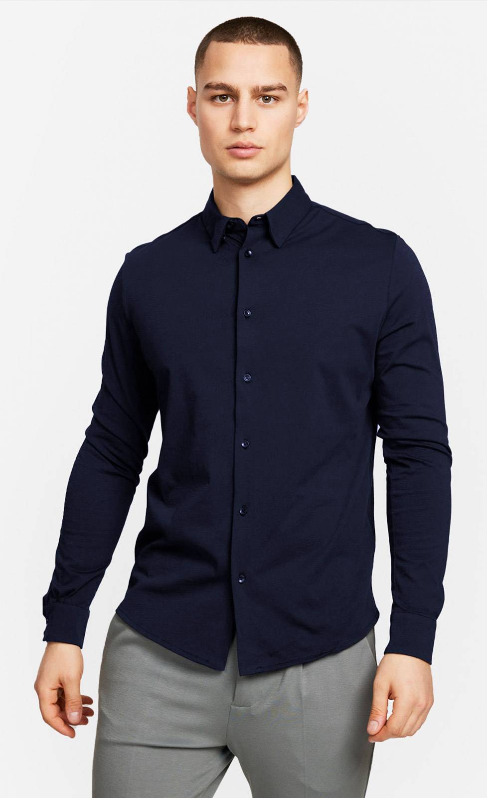 Kiefermann Louis Hemd Aus Baumwolljersey