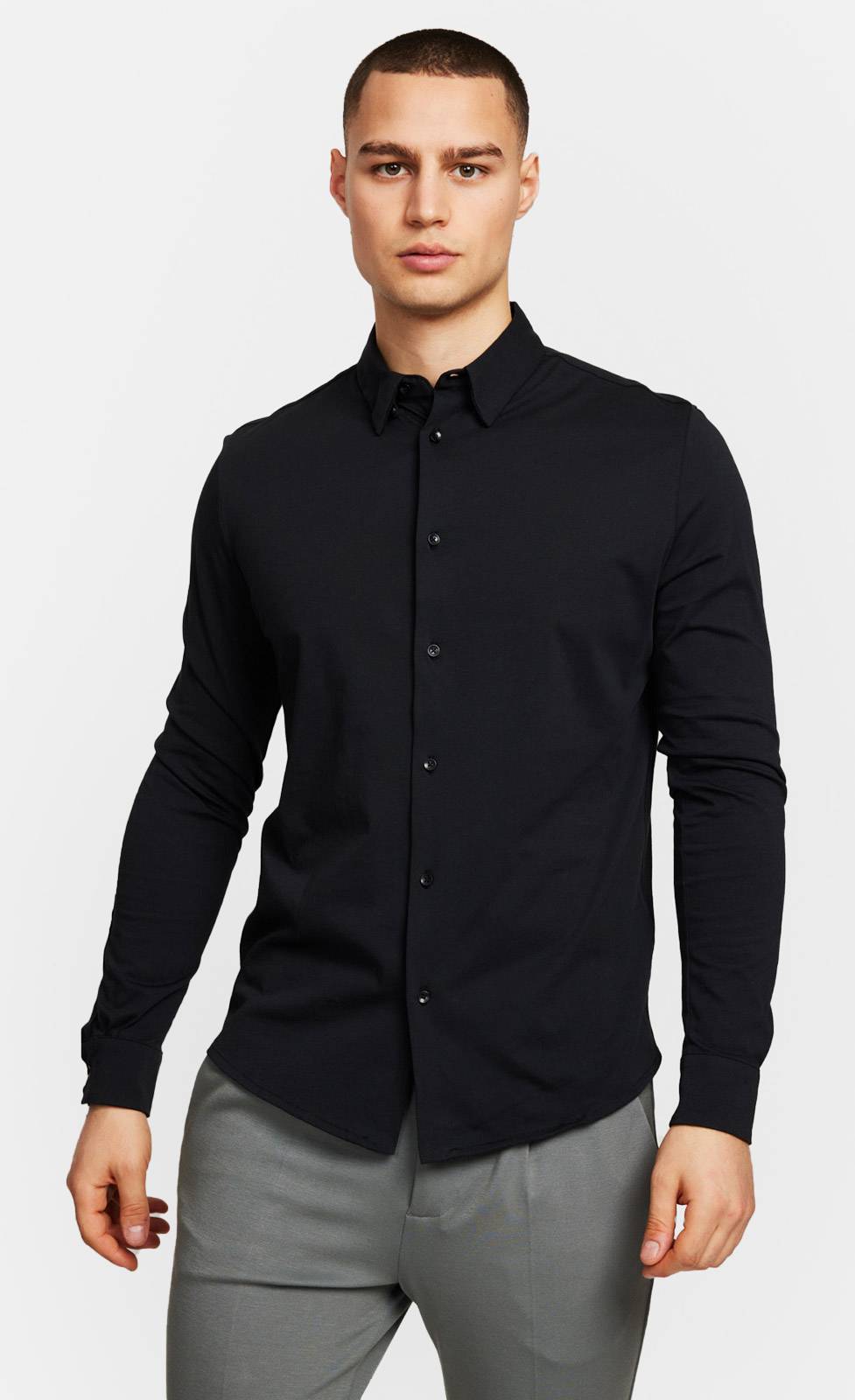 Kiefermann Louis Hemd aus Baumwolljersey