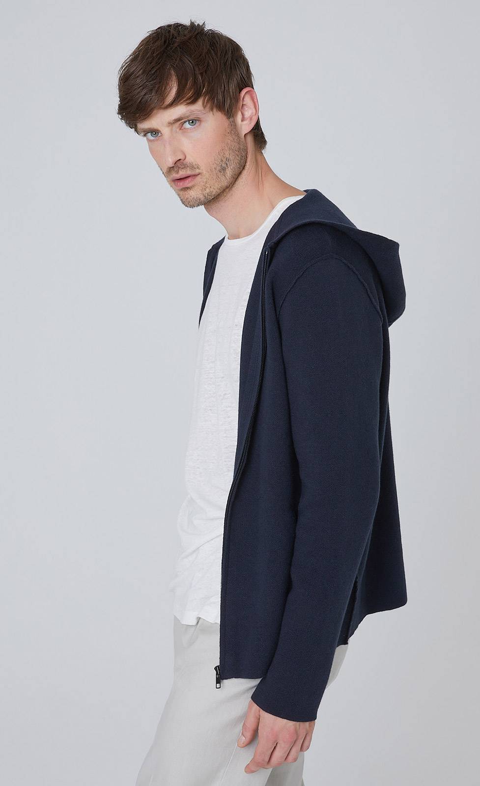 Kiefermann Marc Kapuzen-Strickjacke