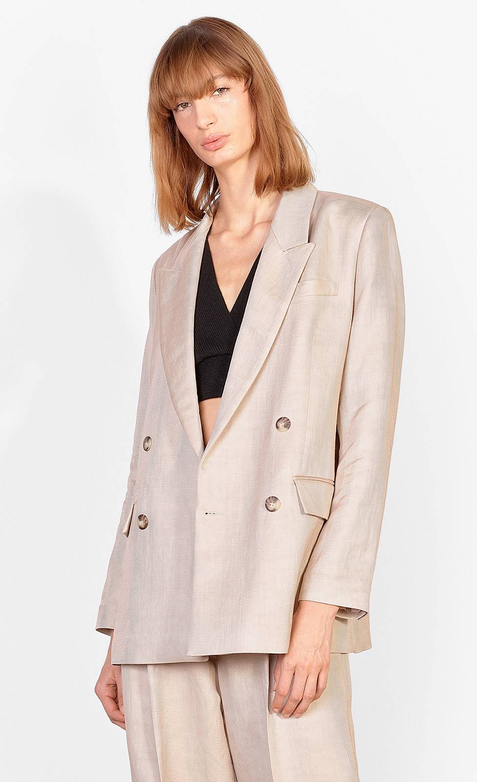 Kiefermann Maryellen Blazer Aus Leinenmaterial