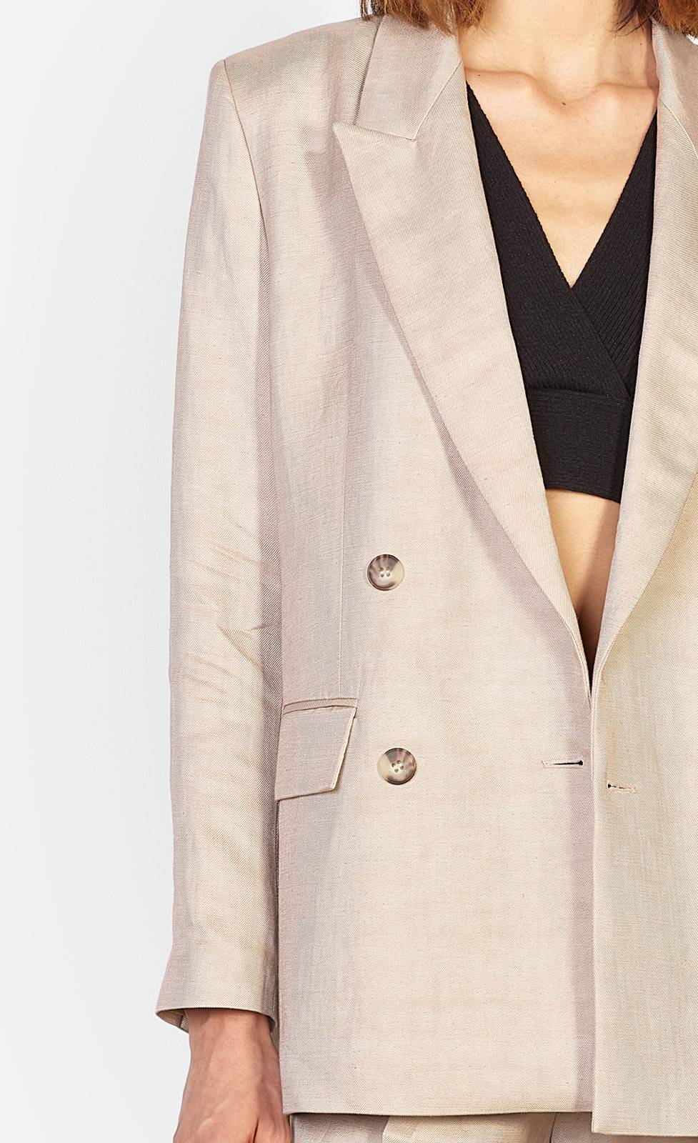 Kiefermann Maryellen Blazer Aus Leinenmaterial