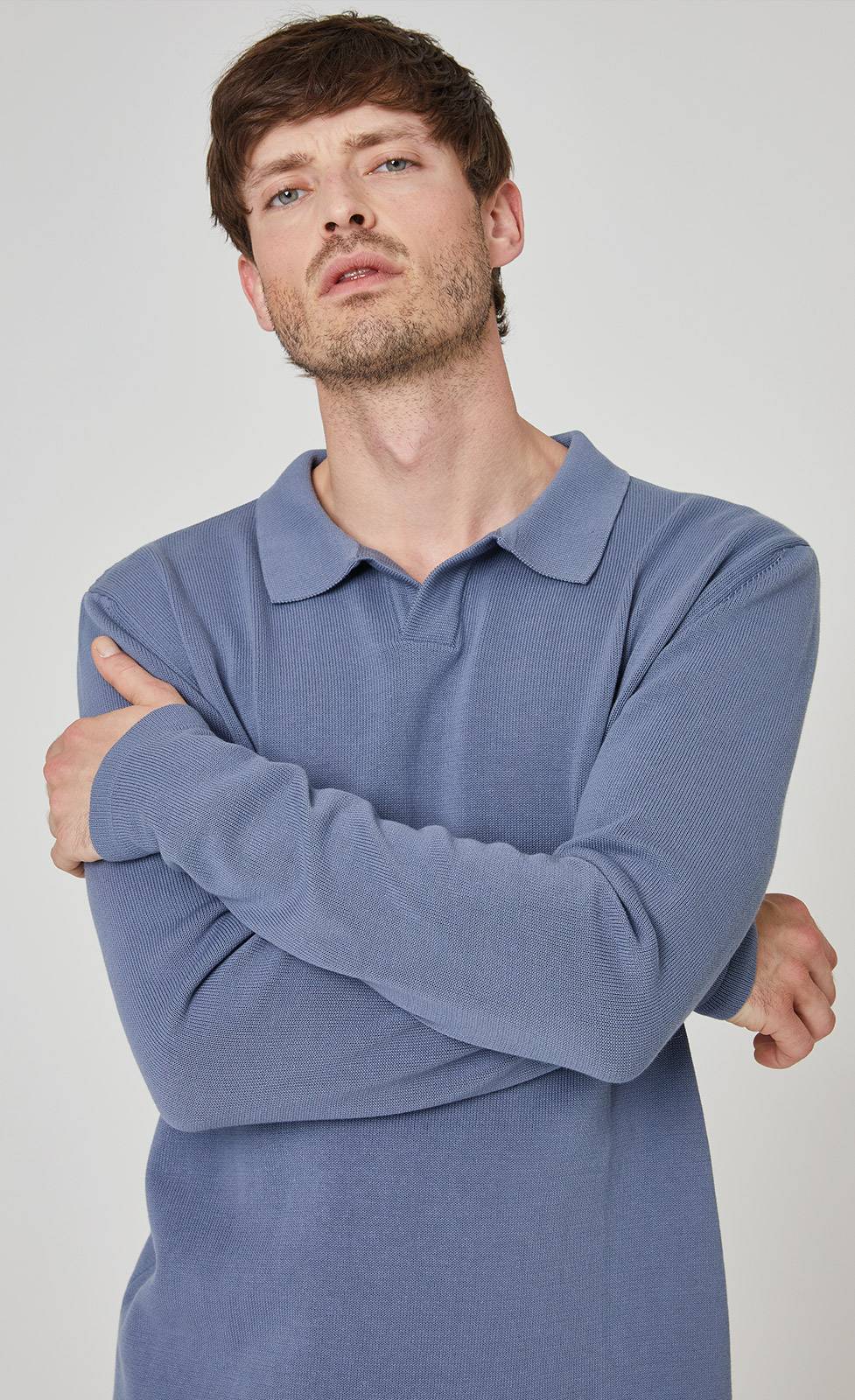 Kiefermann Matti Strickpullover mit Kragen