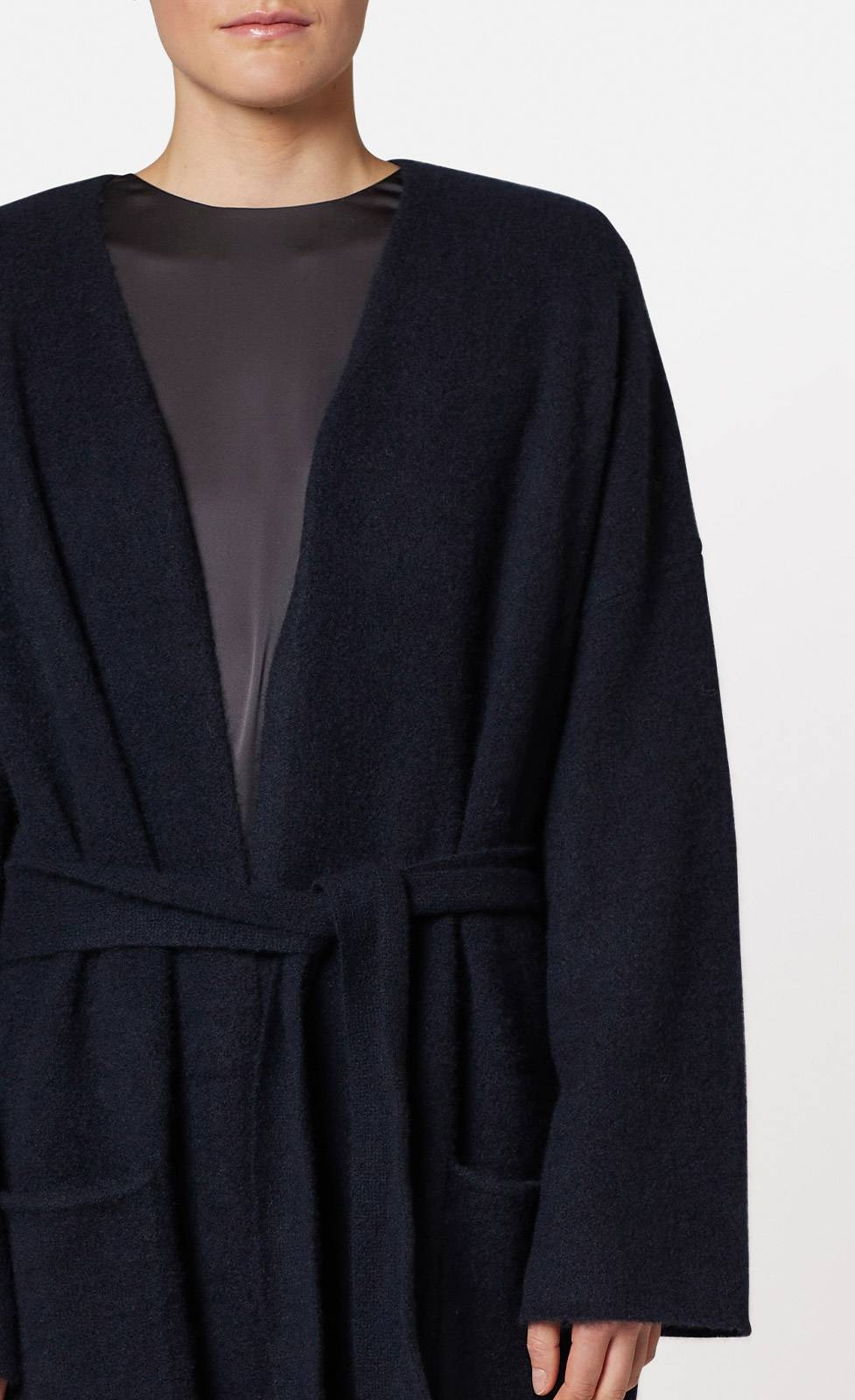 Kiefermann Mianore Kaschmirstrickmantel Mit Gürtel