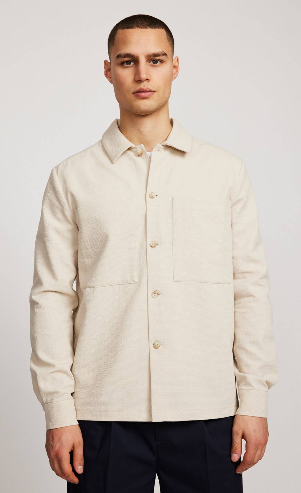 Kiefermann Miles Hemdjacke Aus Baumwolle