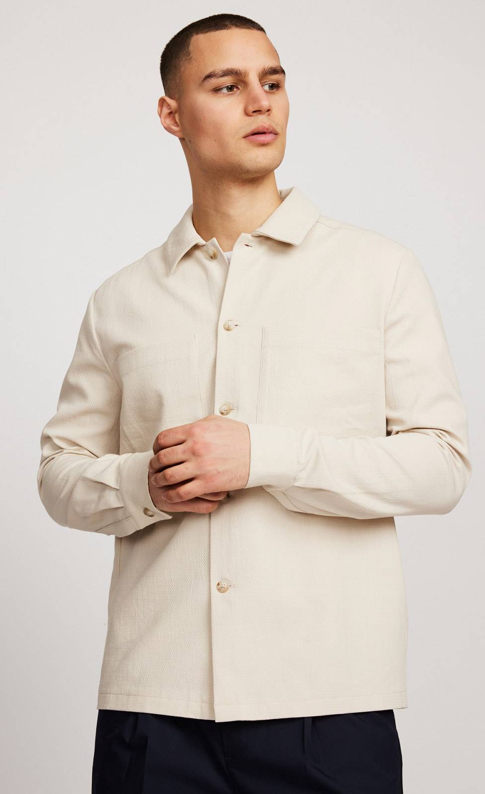 Kiefermann Miles Hemdjacke Aus Baumwolle