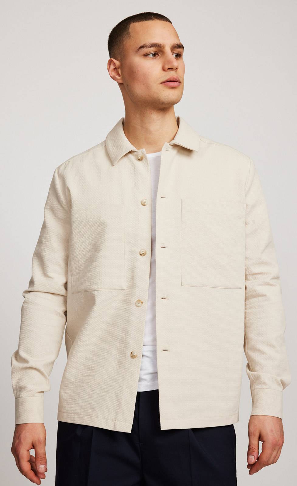 Kiefermann Miles Hemdjacke aus Baumwolle