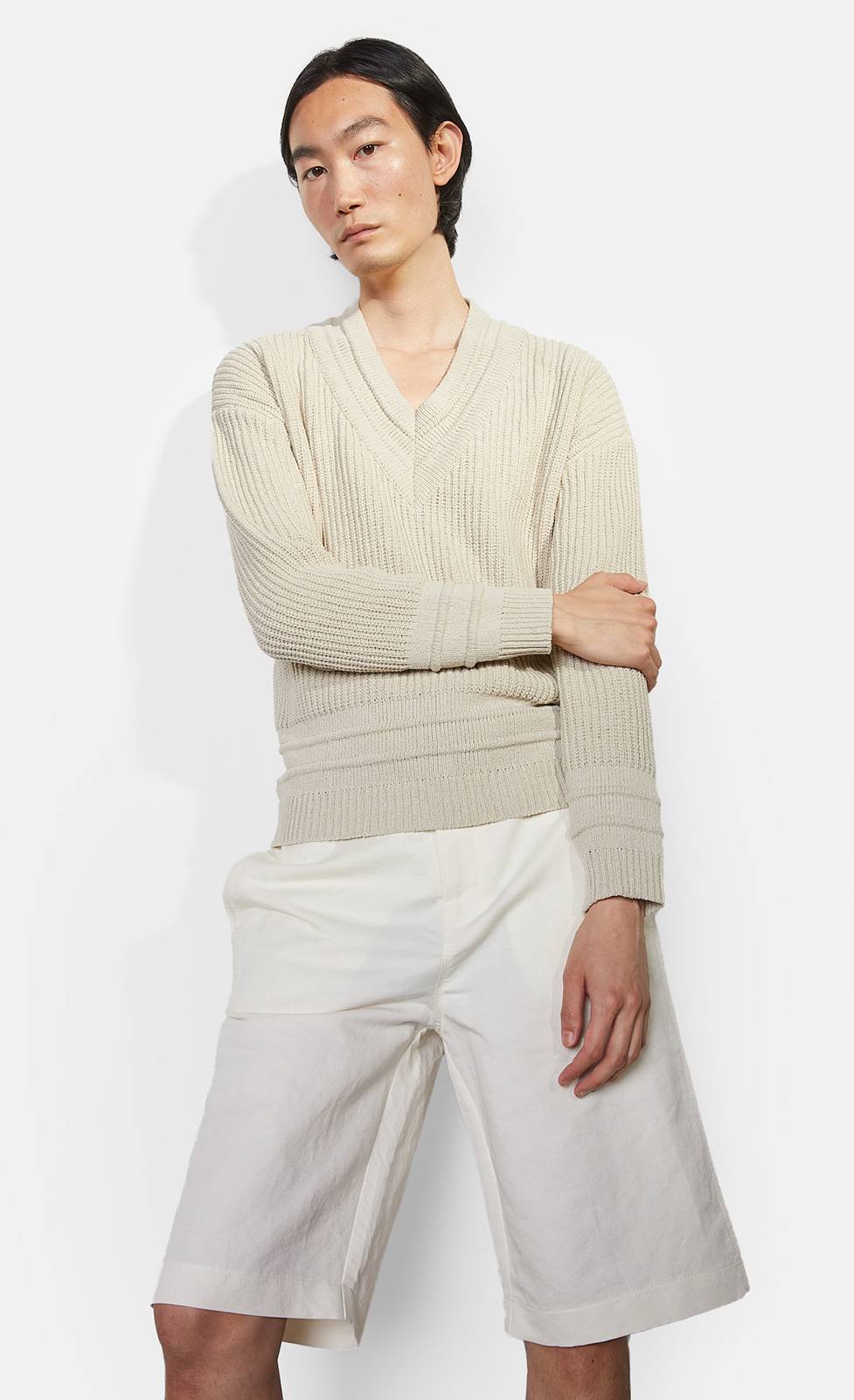 Kiefermann Nate Pullover Mit Tiefem V-Ausschnitt