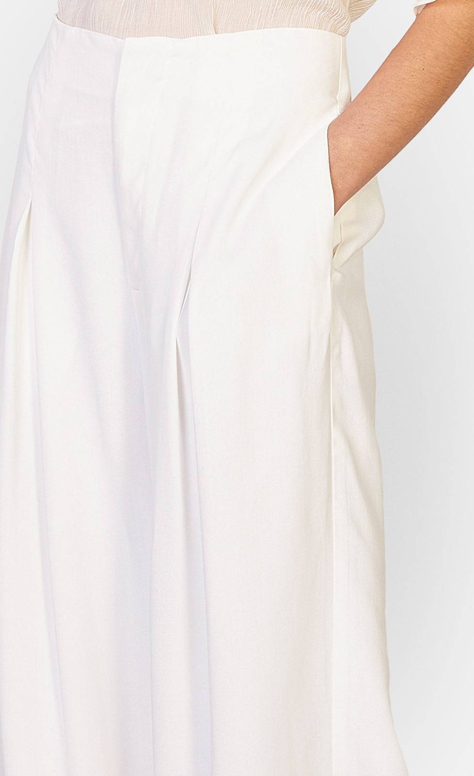 Kiefermann Pat Weite Viskosehose Im Marlene-Stil