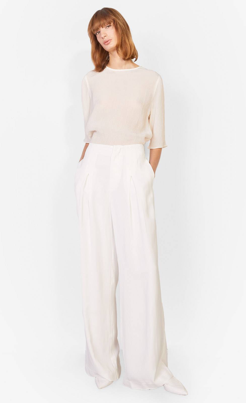 Kiefermann Pat Weite Viskosehose im Marlene-Stil