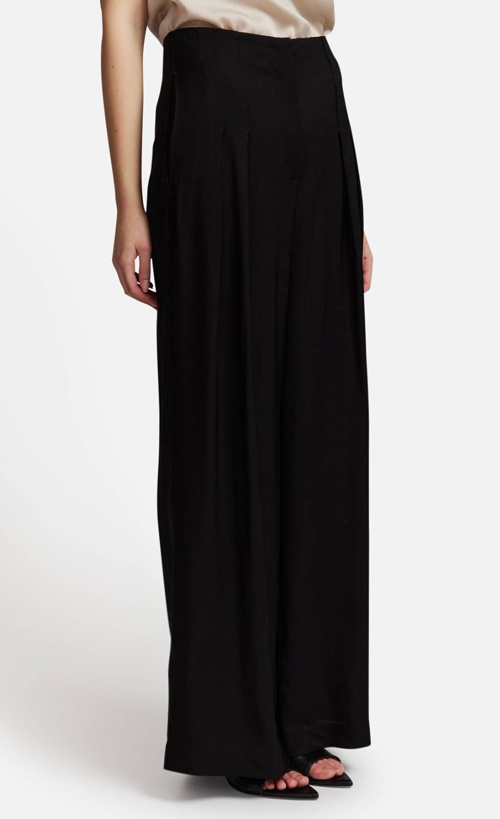 Kiefermann Pats Weite Viskosehose Im Marlene-Stil