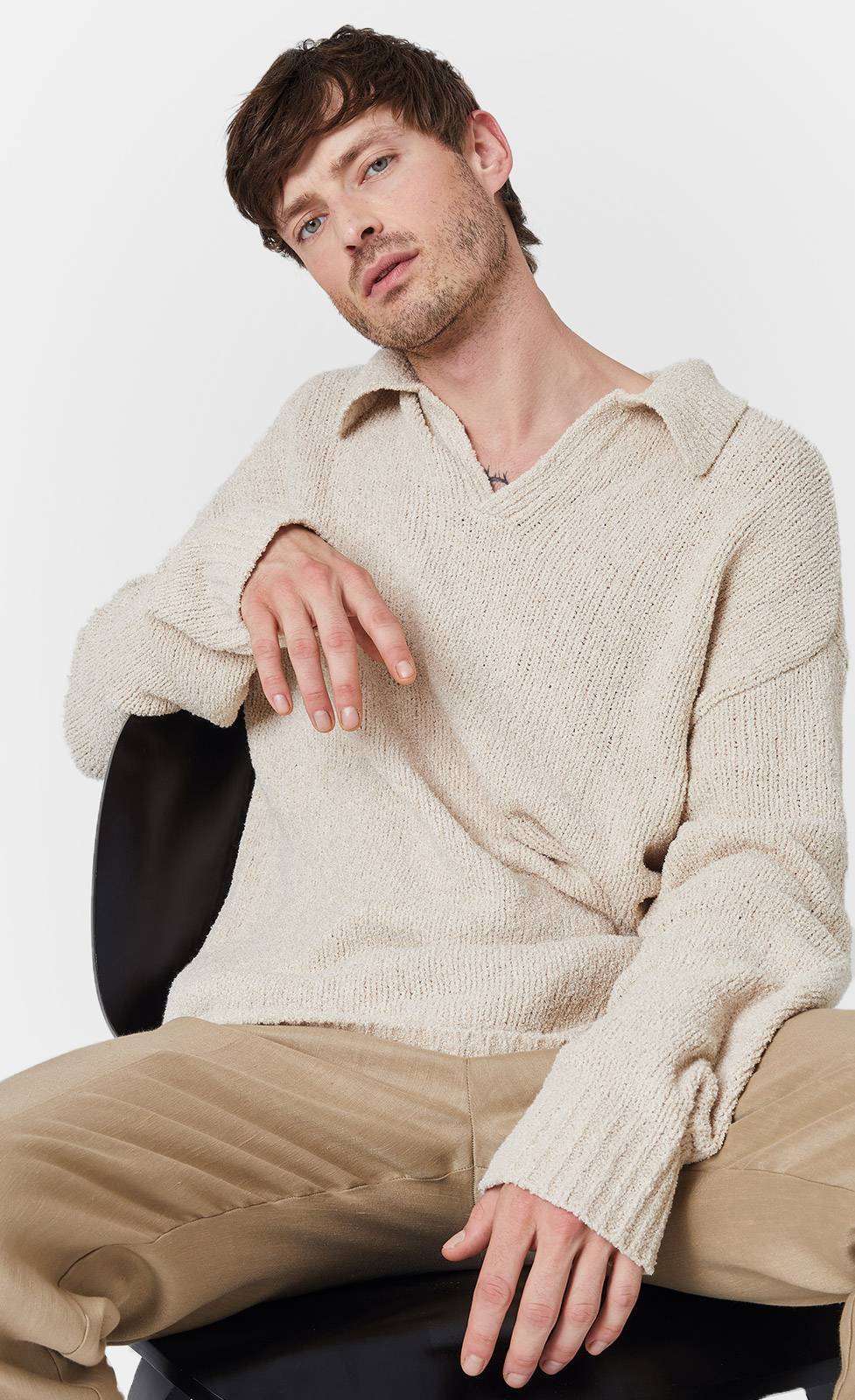 Kiefermann Ric Strickpullover aus Bio-Baumwolle