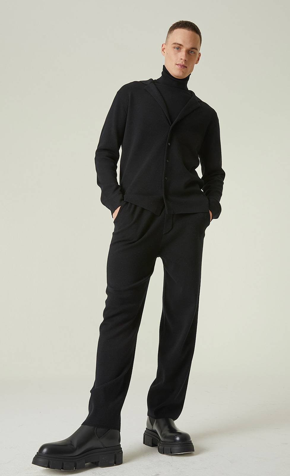 Kiefermann Samuel Strickhose aus Merinowolle