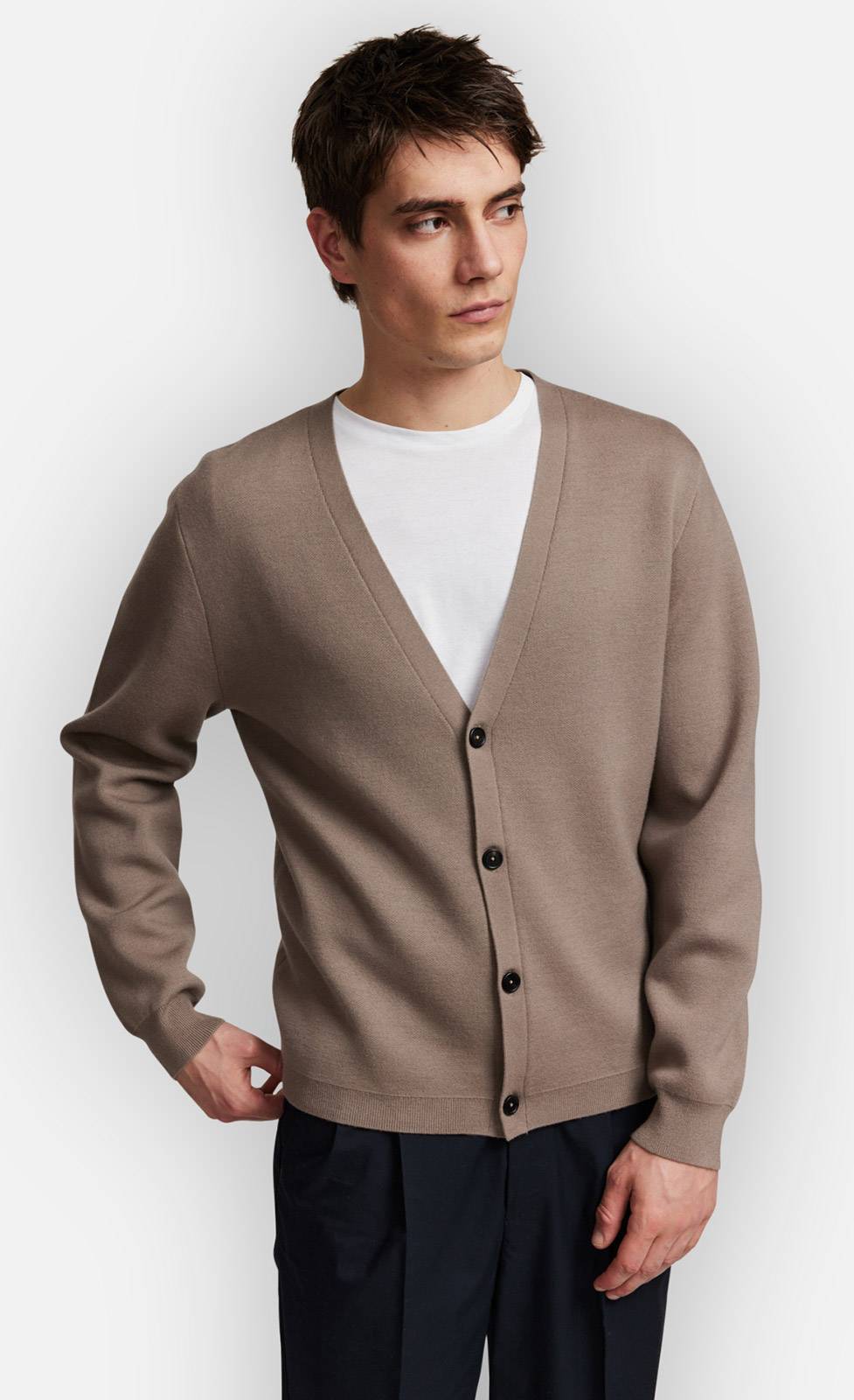 Kiefermann Scott Strickjacke aus Merinowolle