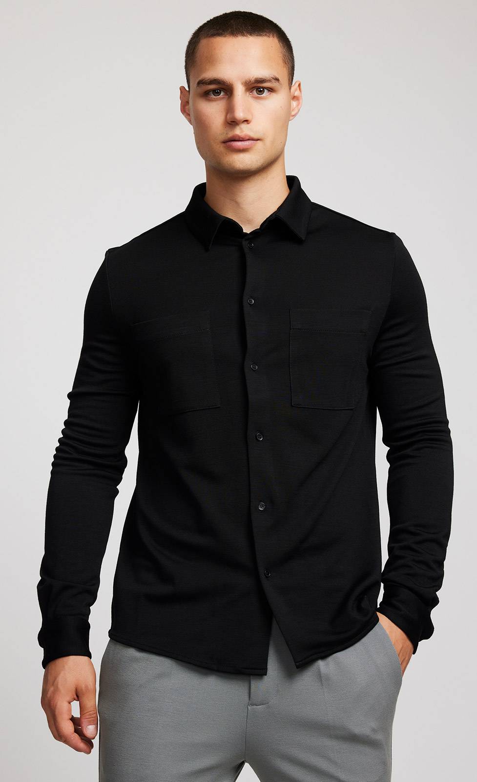 Kiefermann Silvan Jerseyhemd Mit Taschen